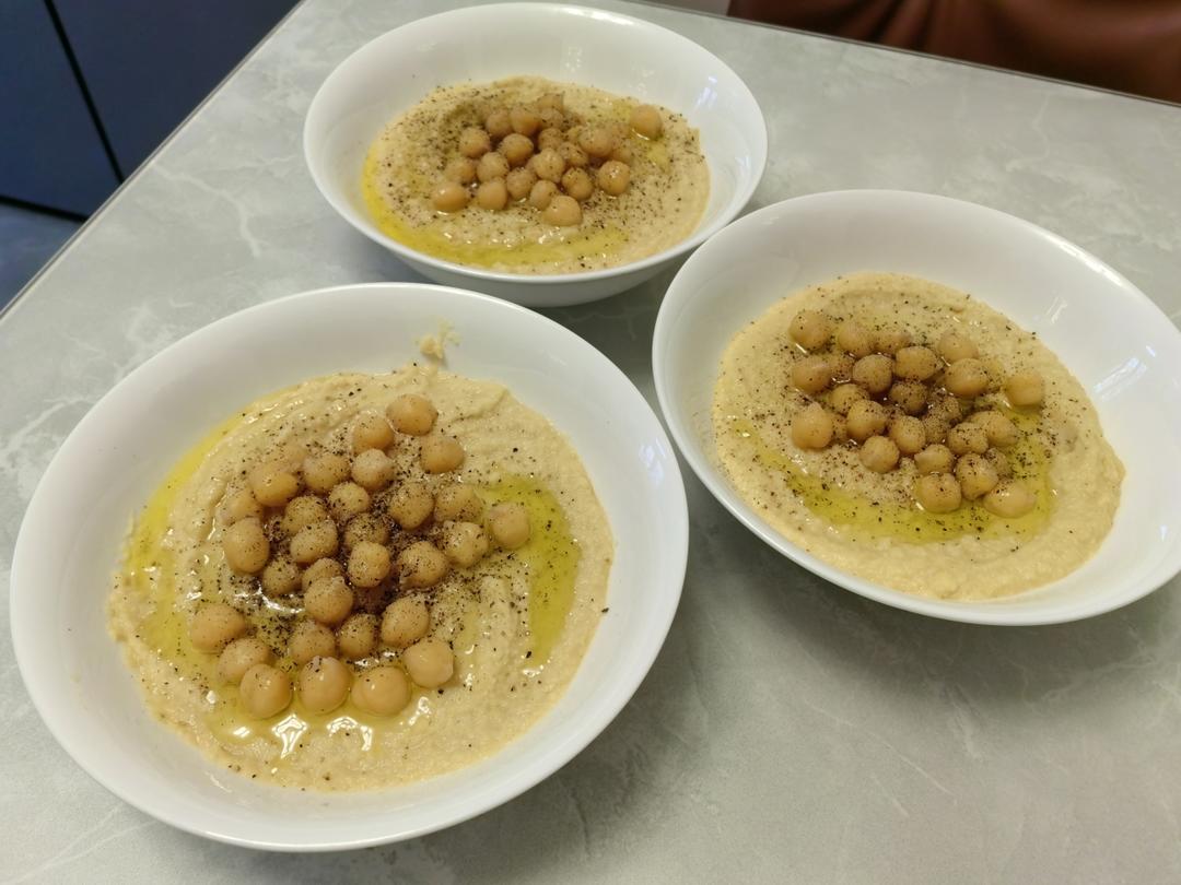 保姆级餐厅食谱-鹰嘴豆泥hummus