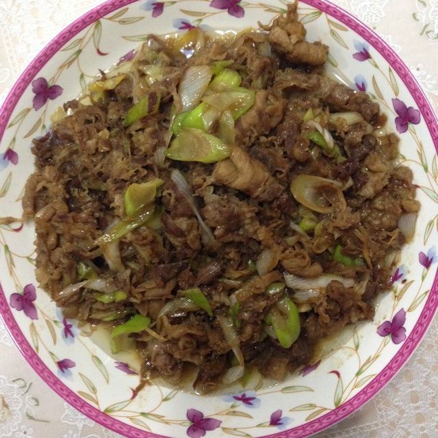 葱爆羊肉