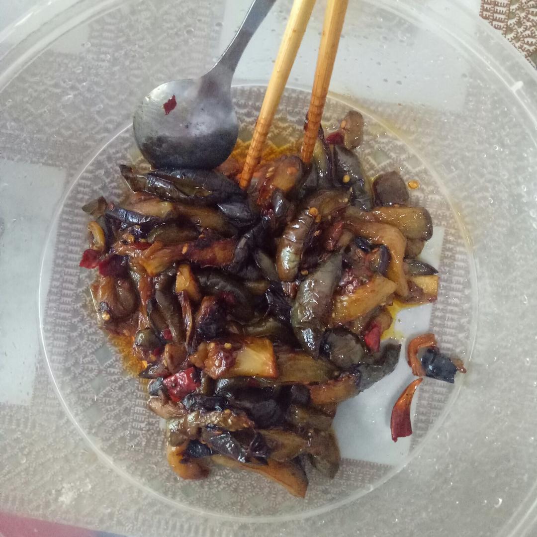 红烧肉沫茄子