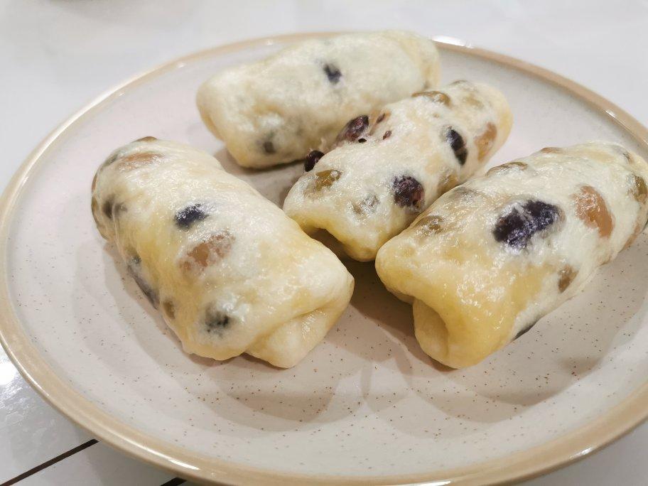 蜜豆卷馒头
