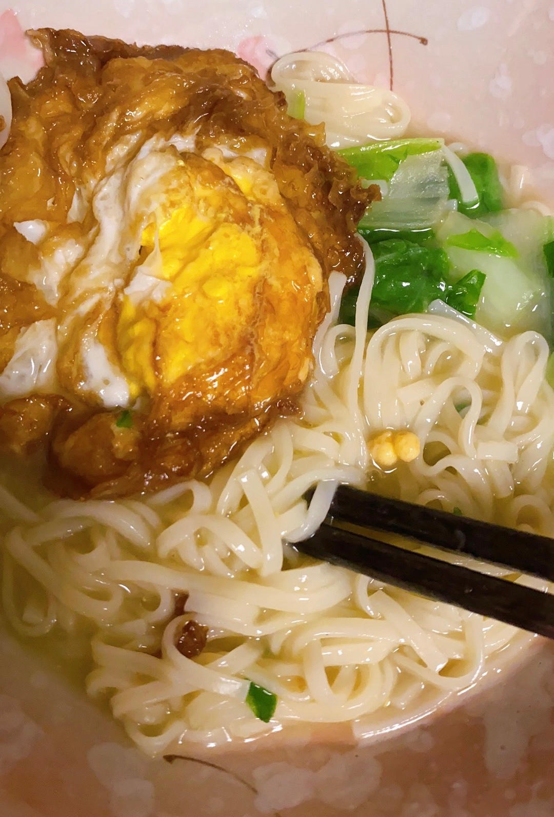 鸡蛋青菜小面（早餐夜宵管饱）