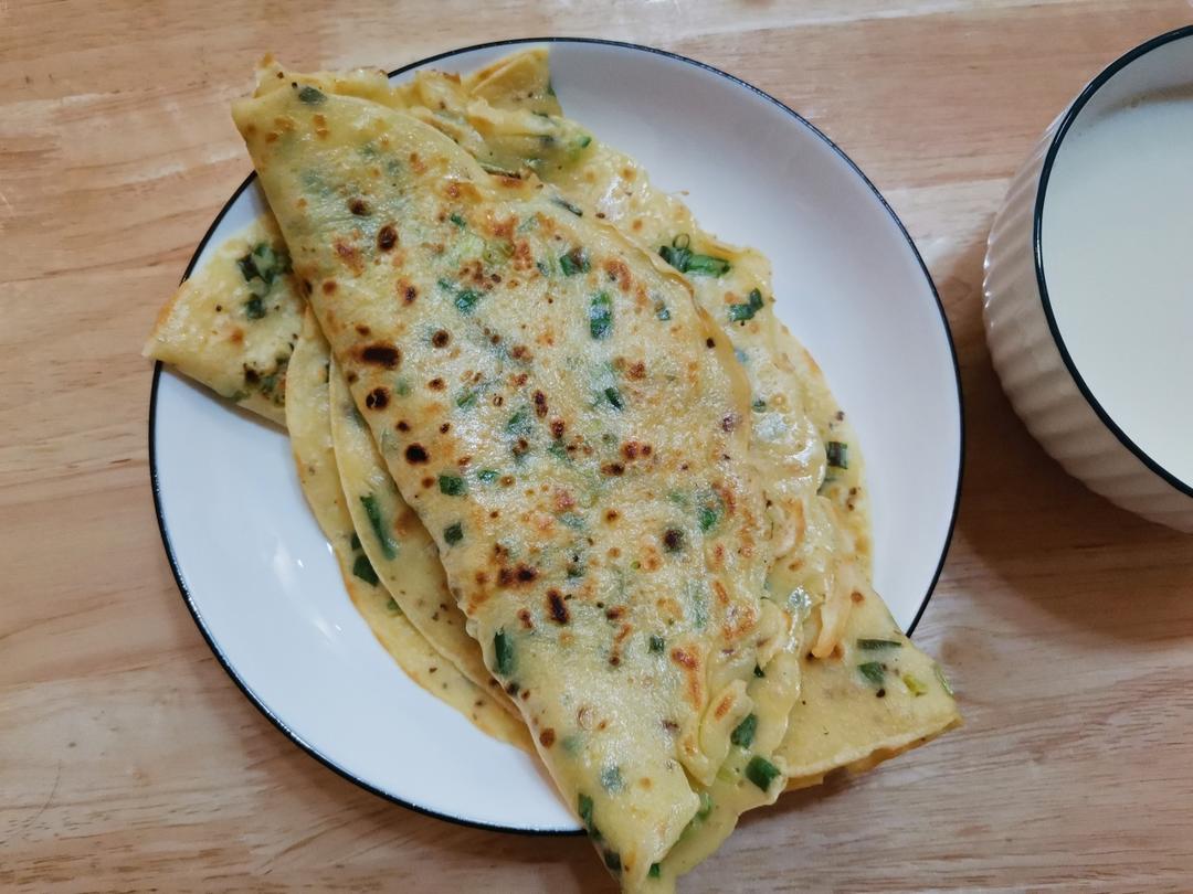 软软咸香鸡蛋饼（超详细）