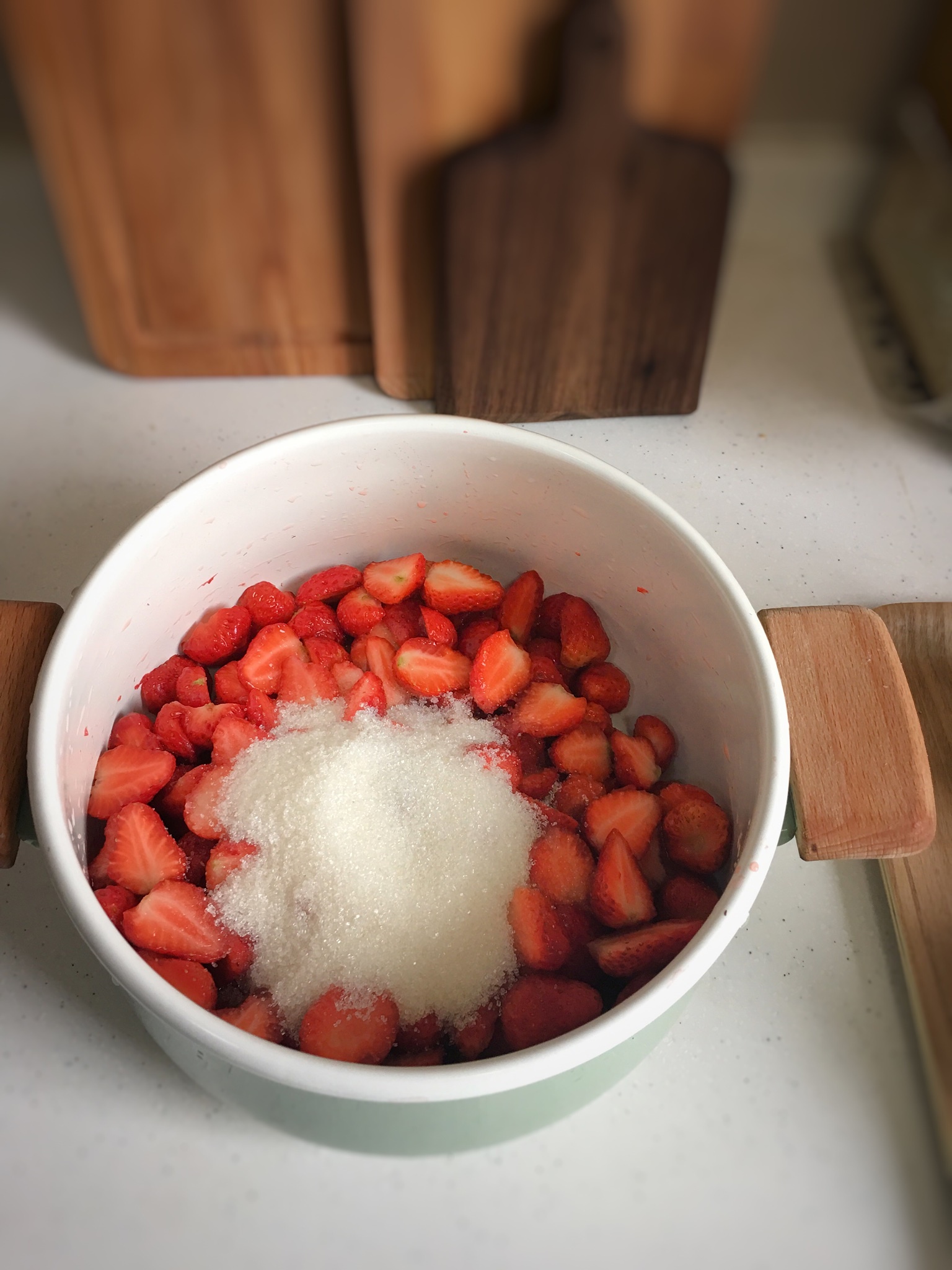 草莓酱（少糖版）的做法 步骤3