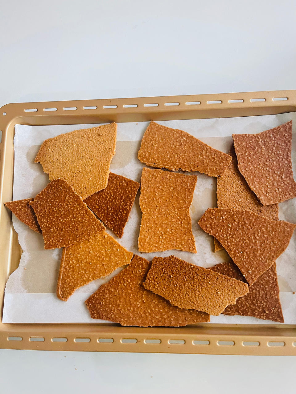 芝麻薄脆饼干，一步操作，超级简单
