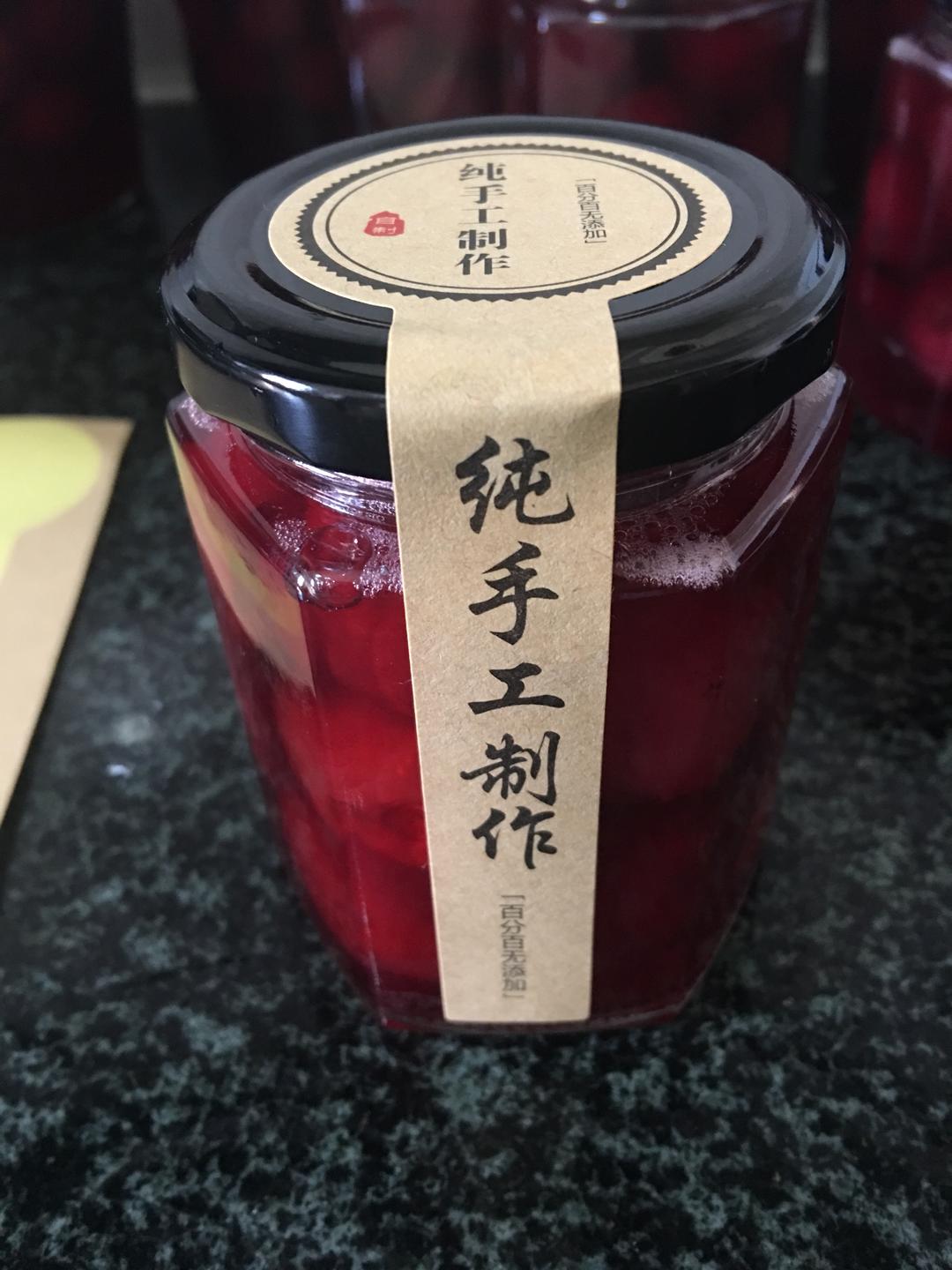 无水樱桃罐头长期保存无压力