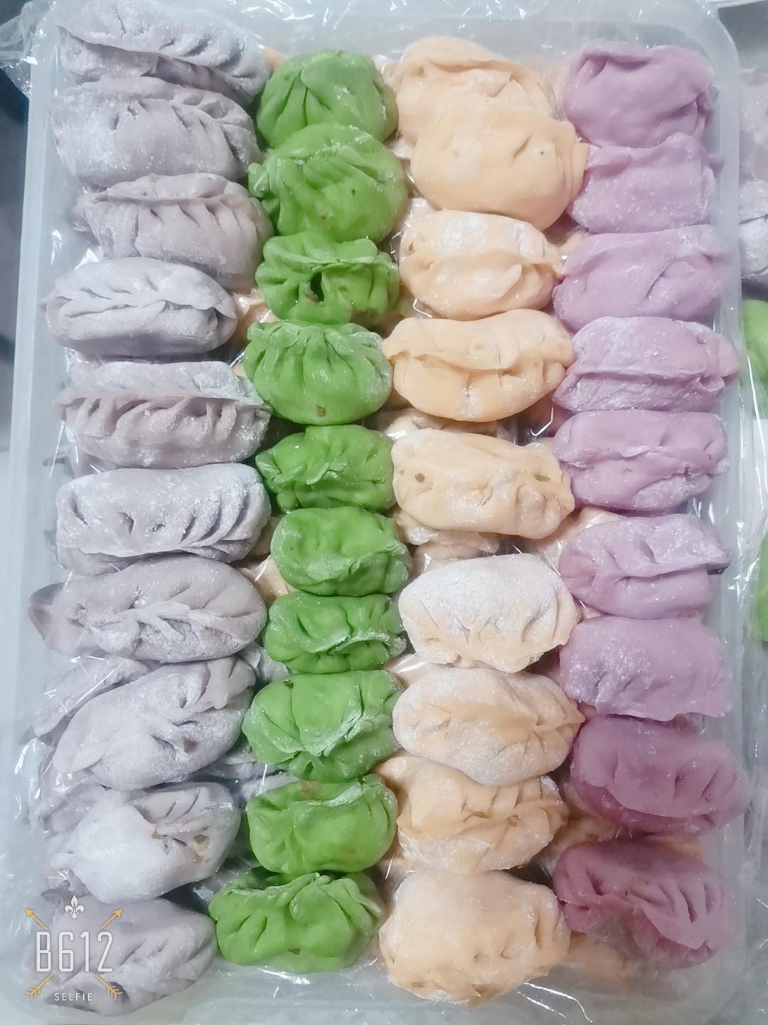 彩色水饺
