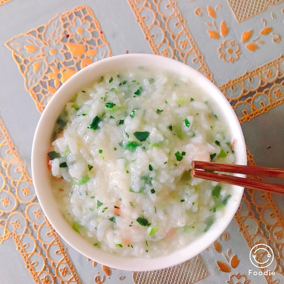 鲜虾砂锅粥