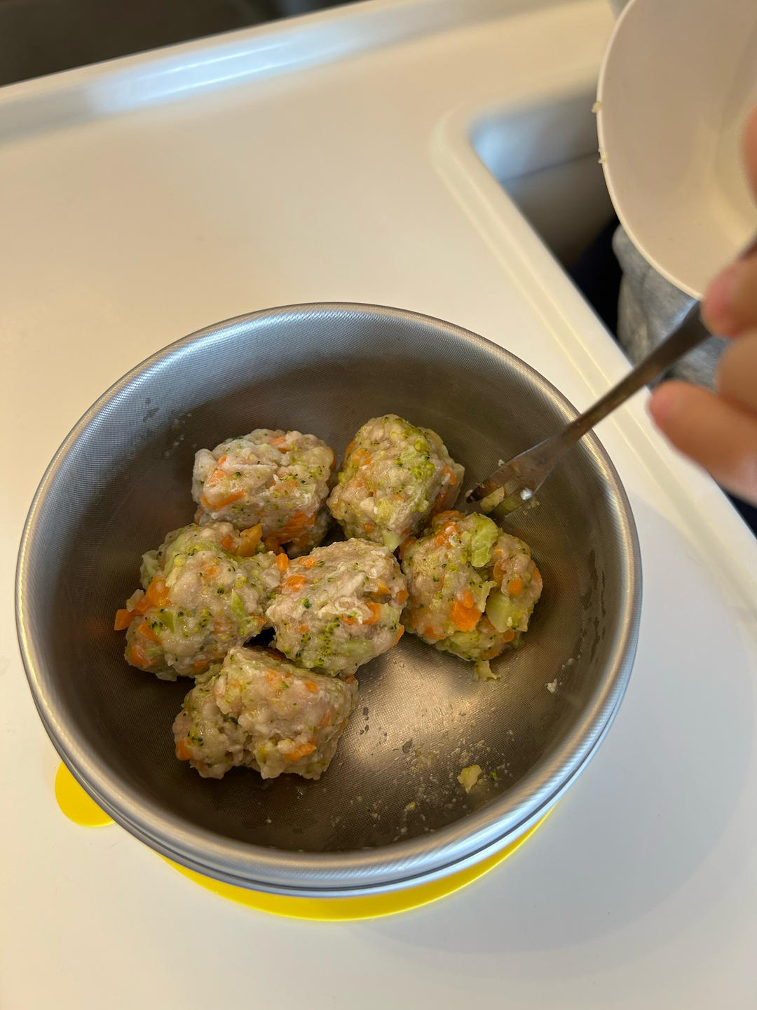 猪肉时蔬丸子辅食