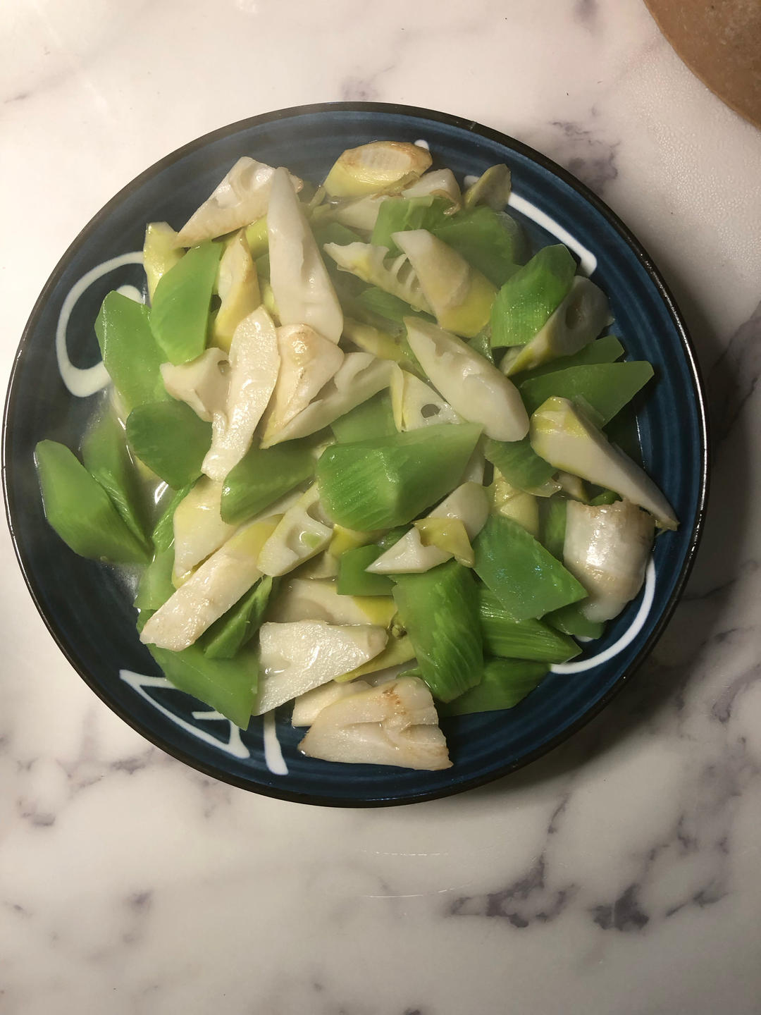 炒双笋(竹笋，莴笋)