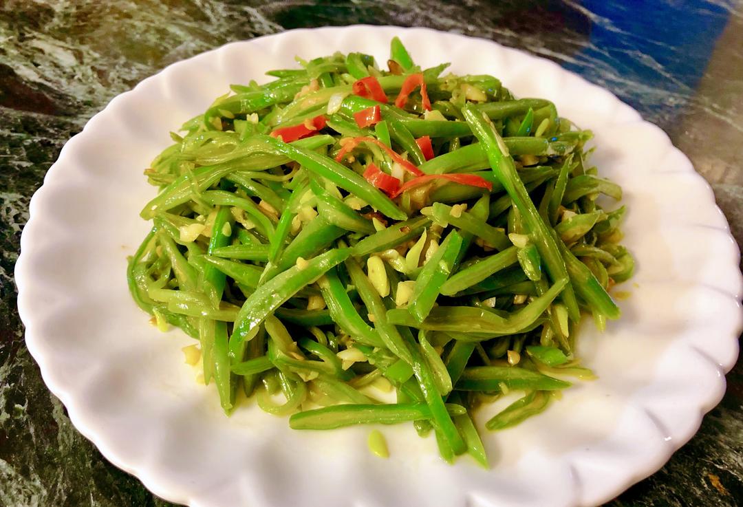 辣炒芸豆丝的做法