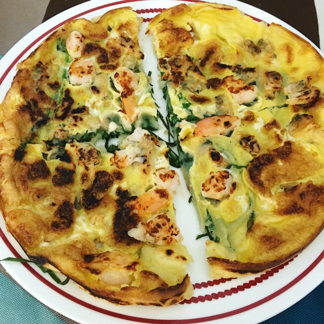 韩式海鲜饼