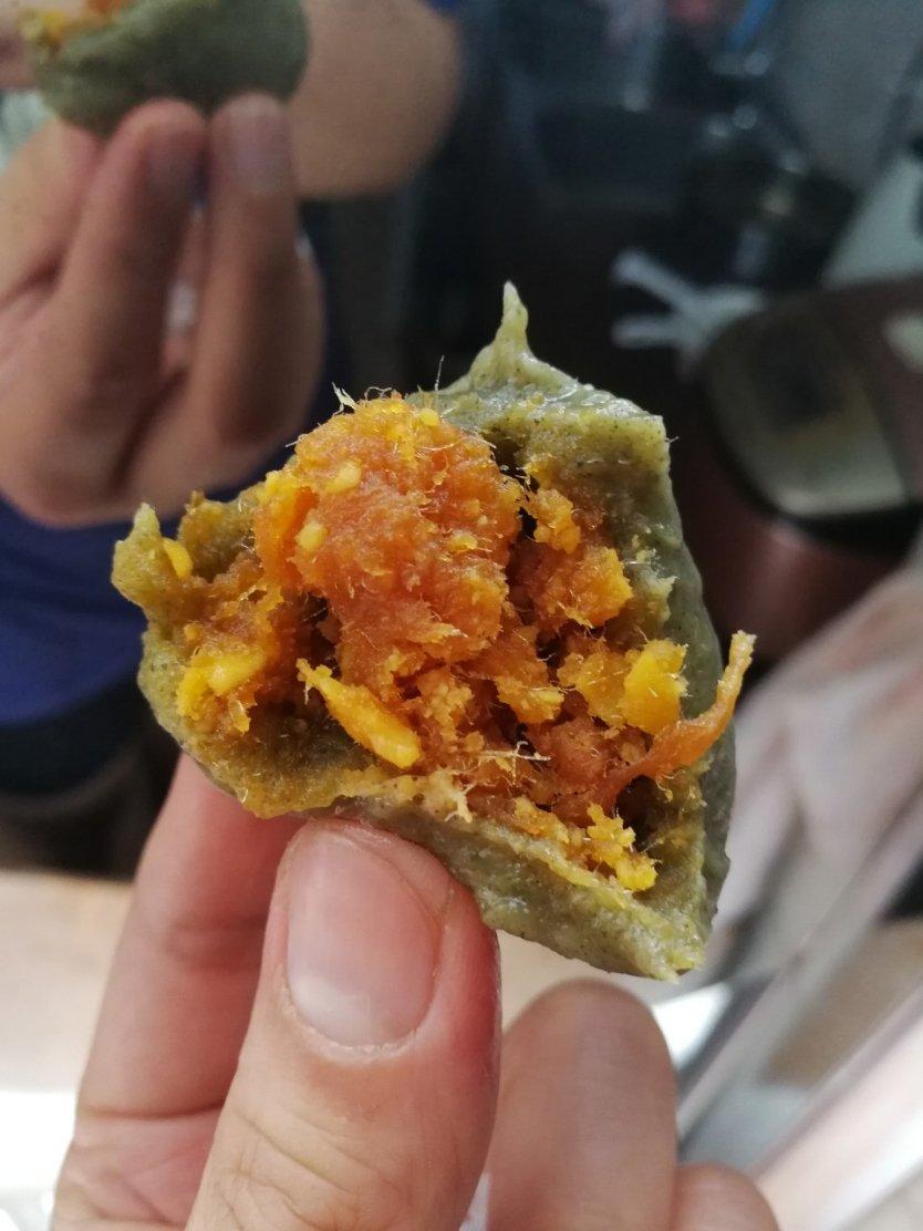 《Tinrry+》咸蛋黄肉松青团+红豆沙青团