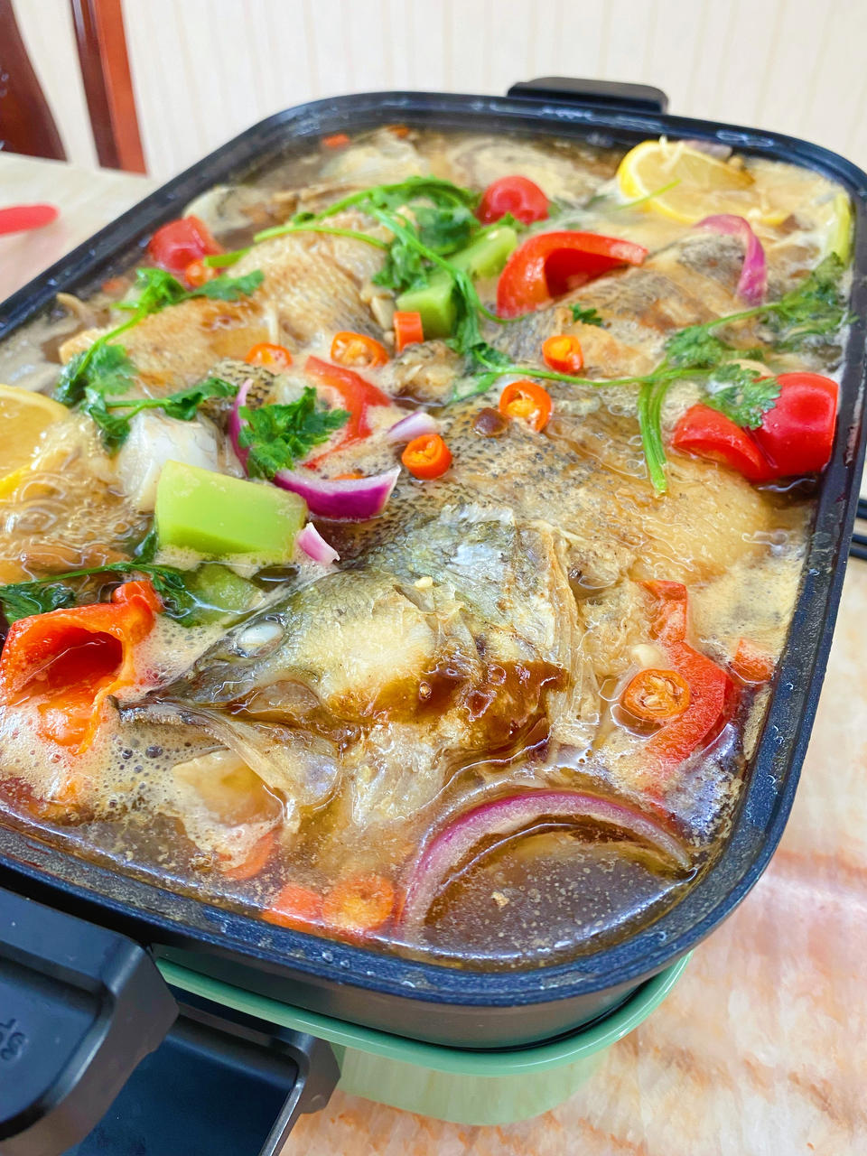 摩飞锅香辣烤鱼（无烤箱也可以）