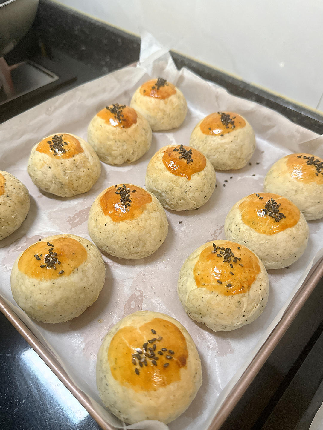 伯爵红茶蛋黄酥