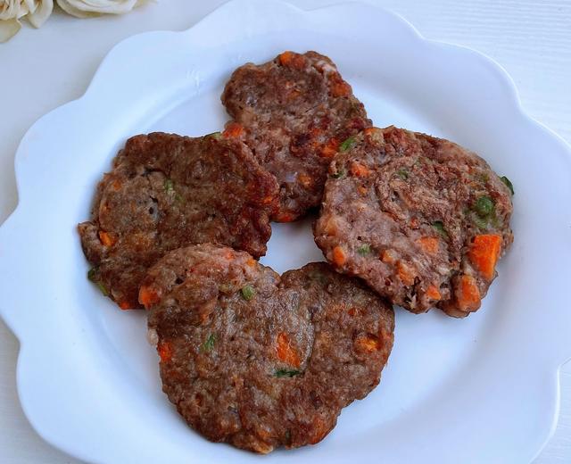 牛肉山药蔬菜饼1周岁+宝宝辅食