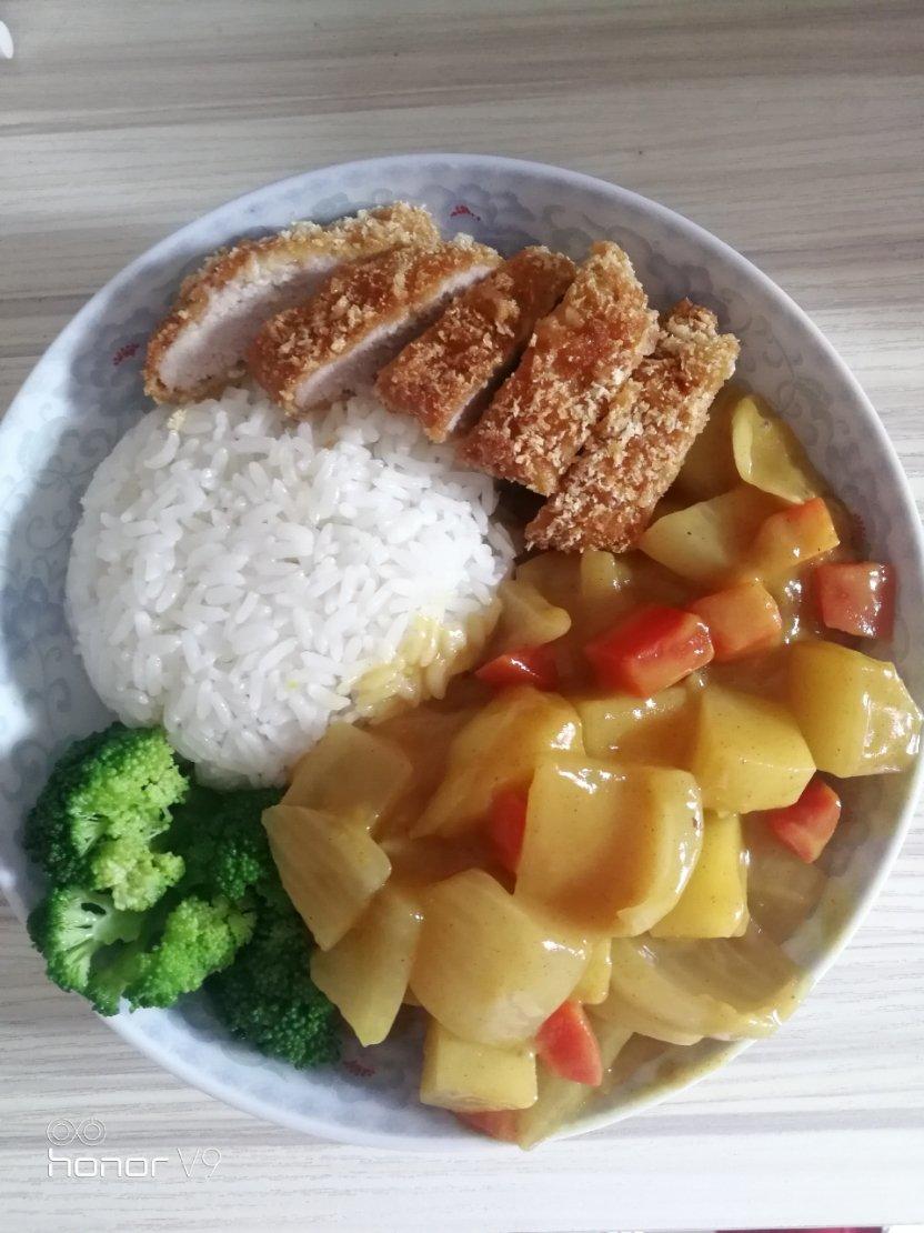 炸猪排咖喱饭