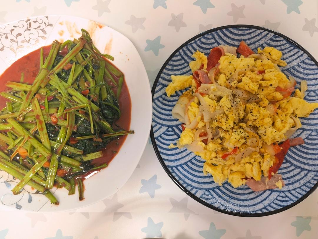 减脂餐｜超鲜美的滑蛋蟹柳，低脂高蛋白