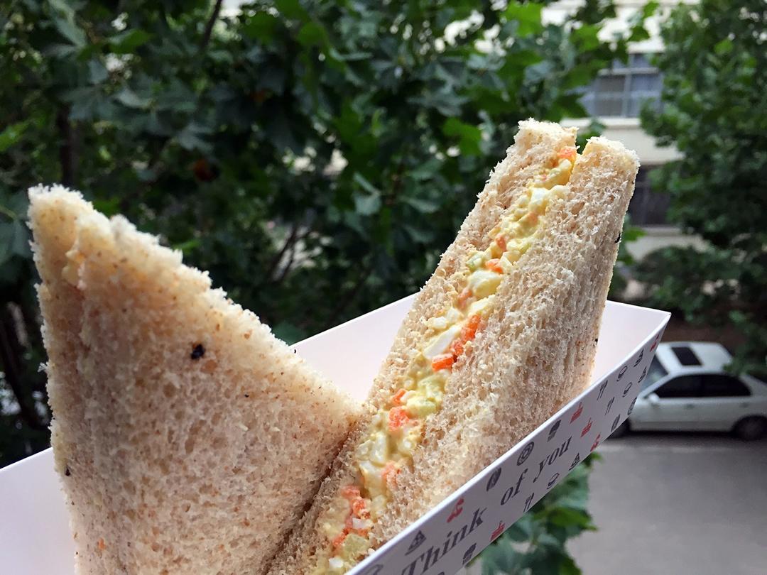 快手美味鸡蛋三明治