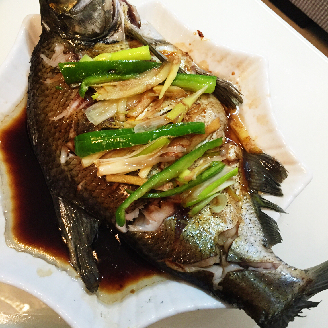 清蒸鲳鱼
