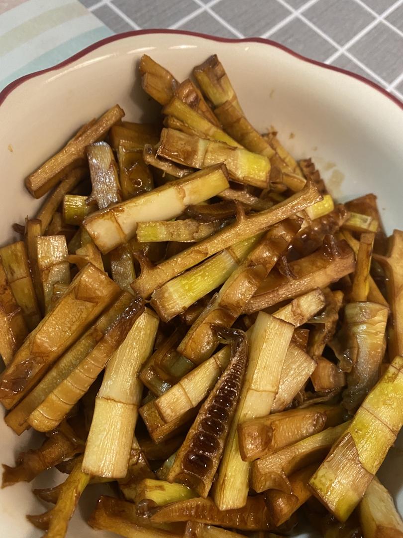 油焖春笋 Dry Fry Baby Bamboo