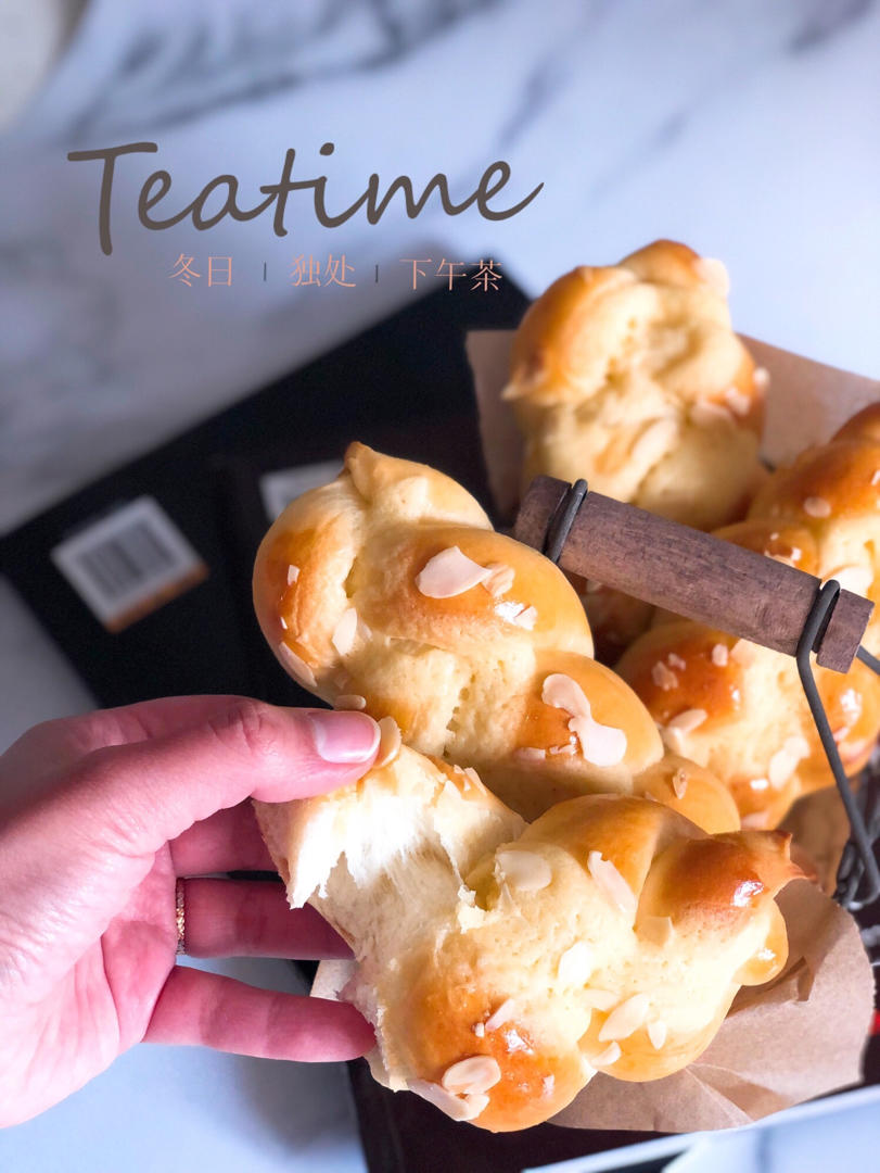 超好吃的奶酪辫子餐包-直接法15分钟出膜