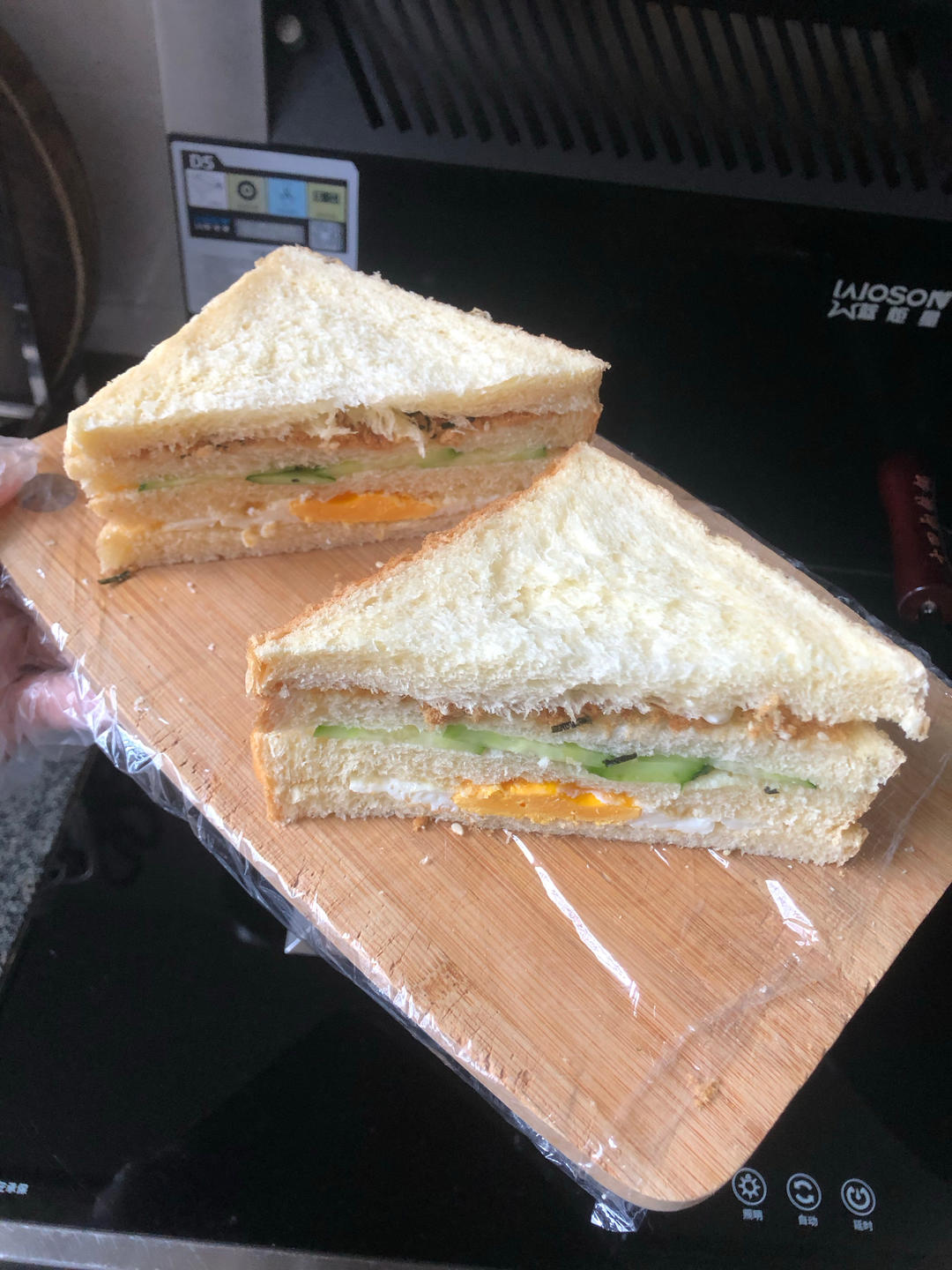 一次发酵，快手柔软Q弹，基础三明治吐司（完美封边）