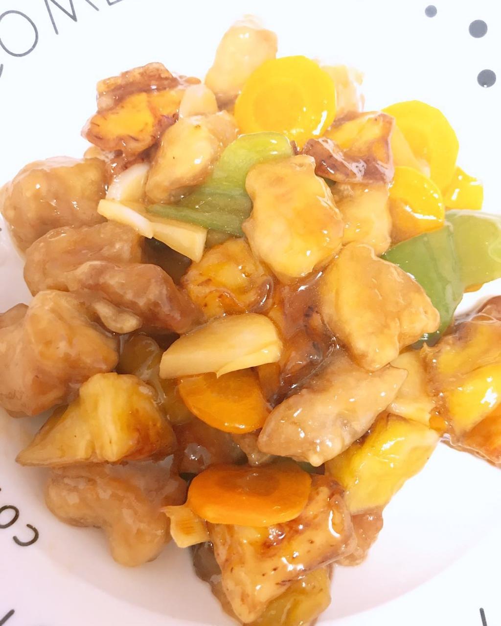 溜肉段烧茄子（东北硬菜呀哈哈）