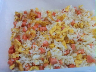 黄金火腿肠蛋炒饭