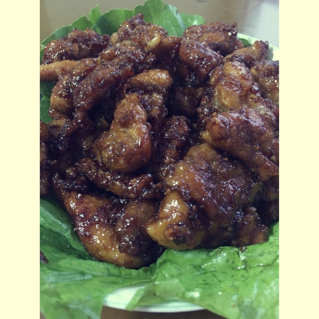 日本老奶奶传授的煎鸡块（甜口）