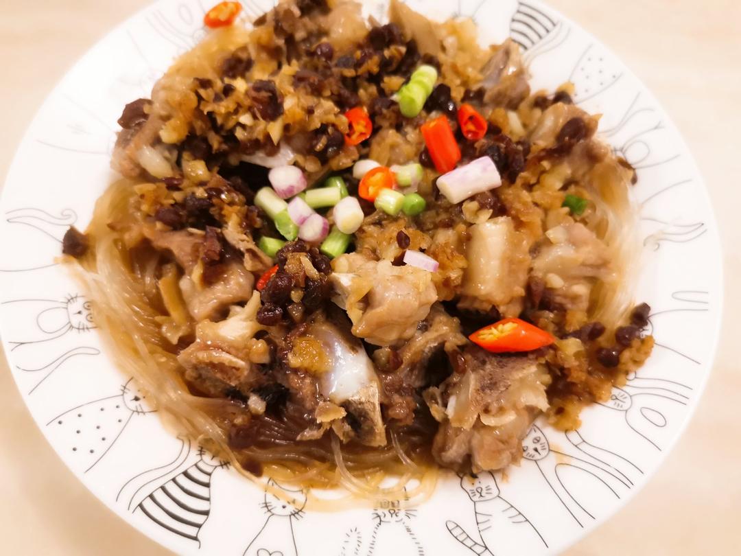 豆豉蒸排骨