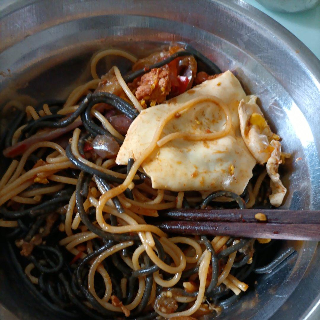 茄子焖面