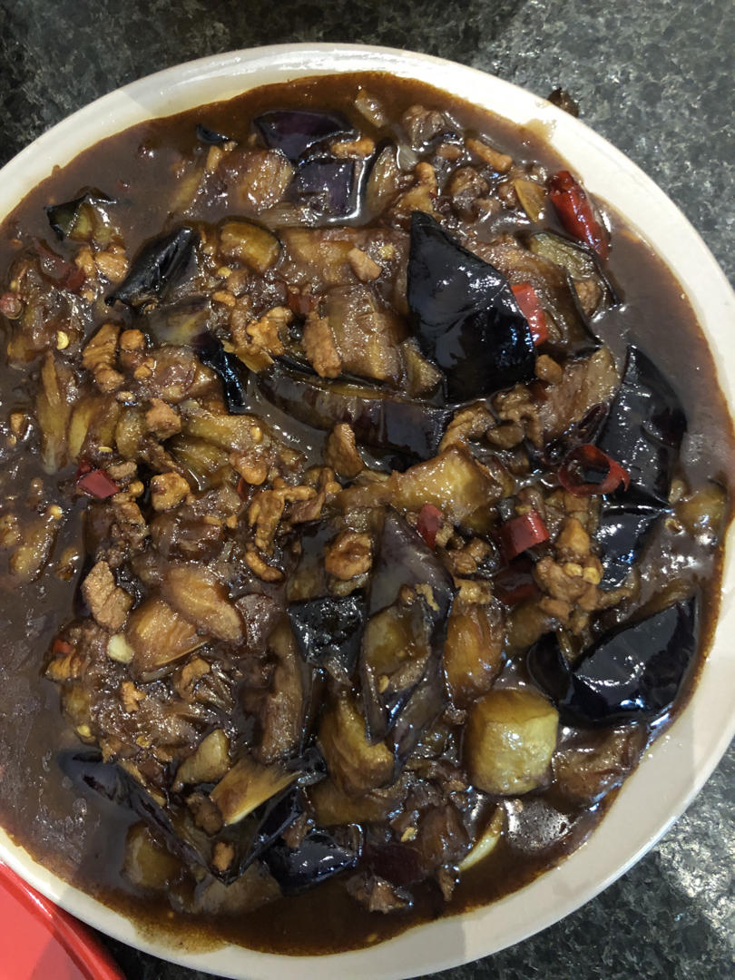 开胃下饭菜！巨简单的家常鱼香茄子煲