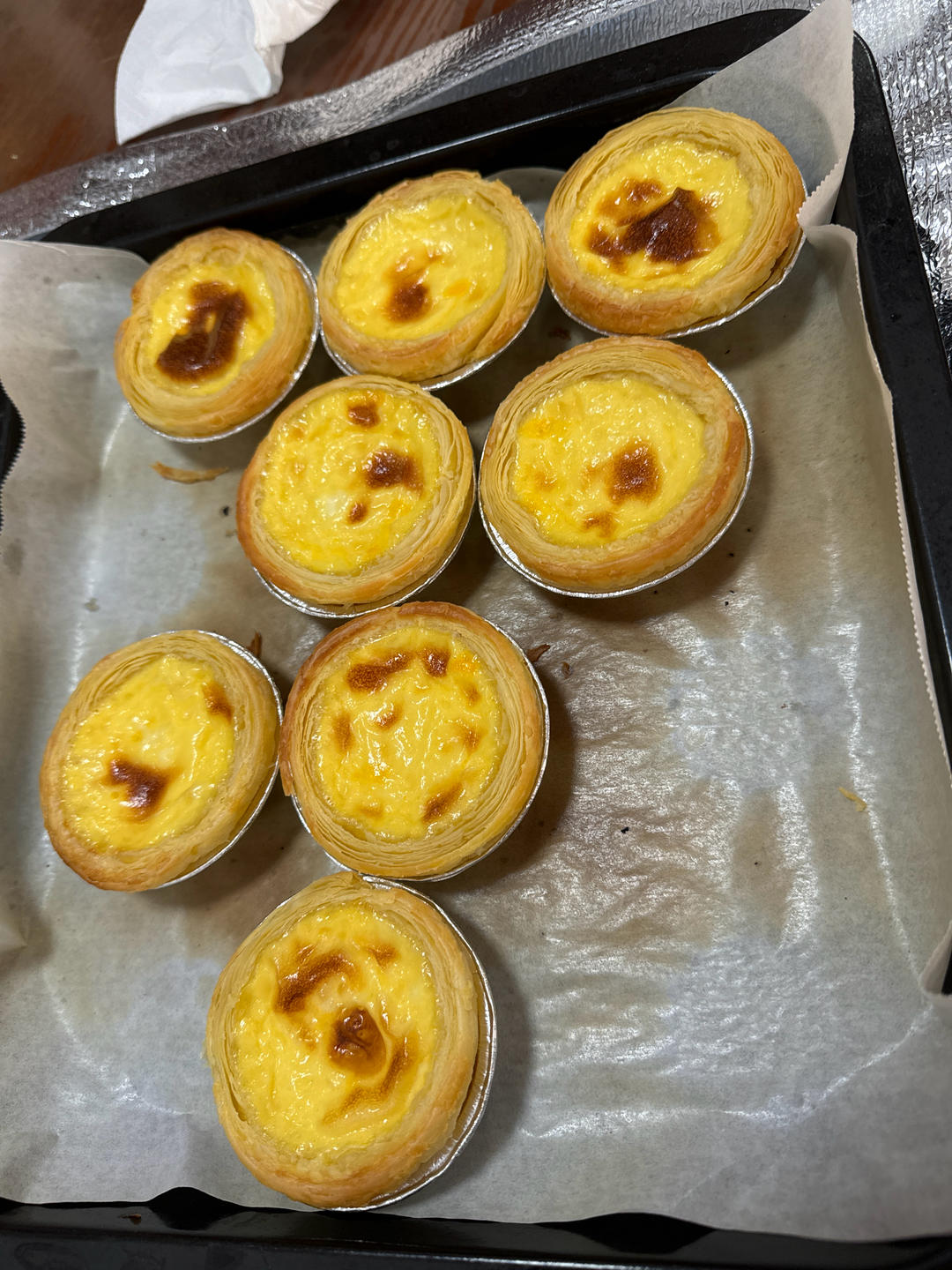 史上最好吃的蛋挞，香甜嫩滑(淡奶油版)