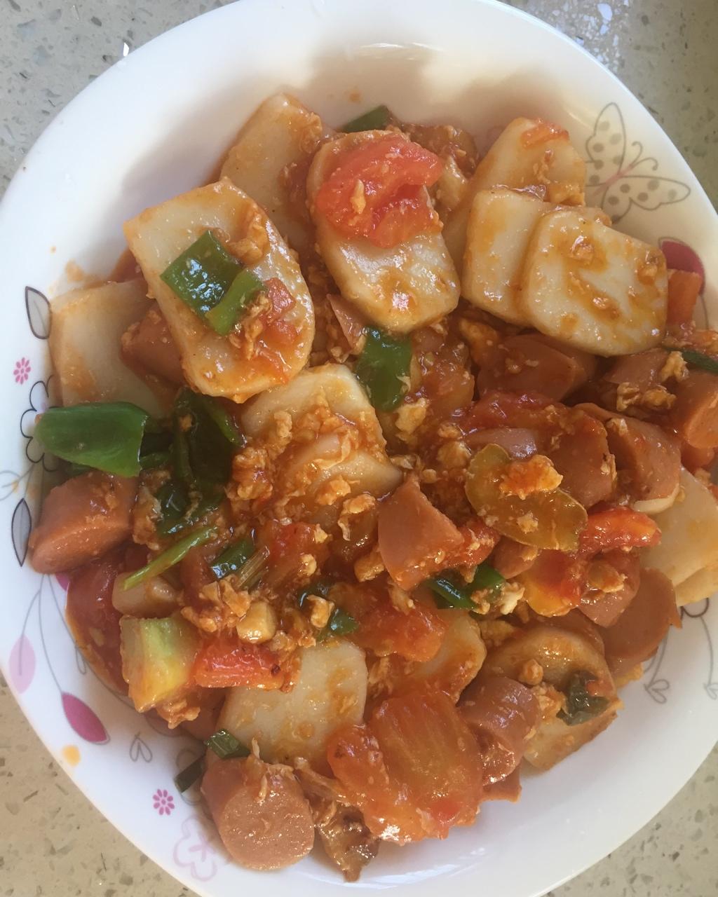 炒年糕片