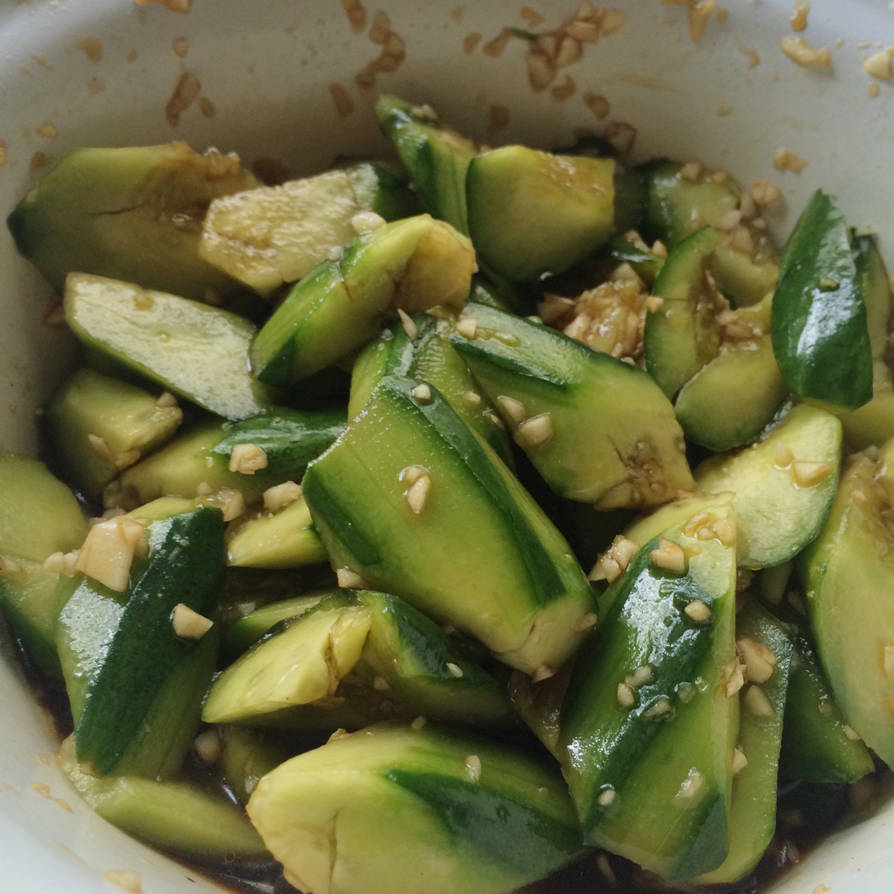 国民凉菜——拍黄瓜