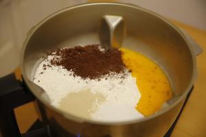 巧克力可可吐司🍞 爆浆口感 入口即化 玛捷斯的做法 步骤1