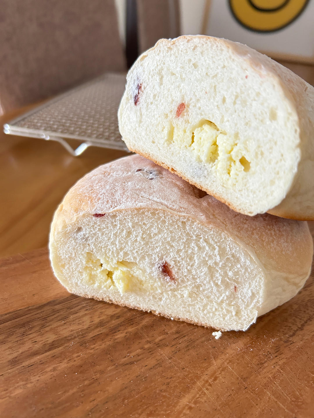 面包店里的常客——蔓越莓奶酪软欧