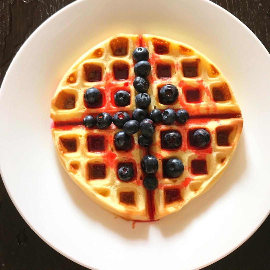 华夫饼  无泡打粉