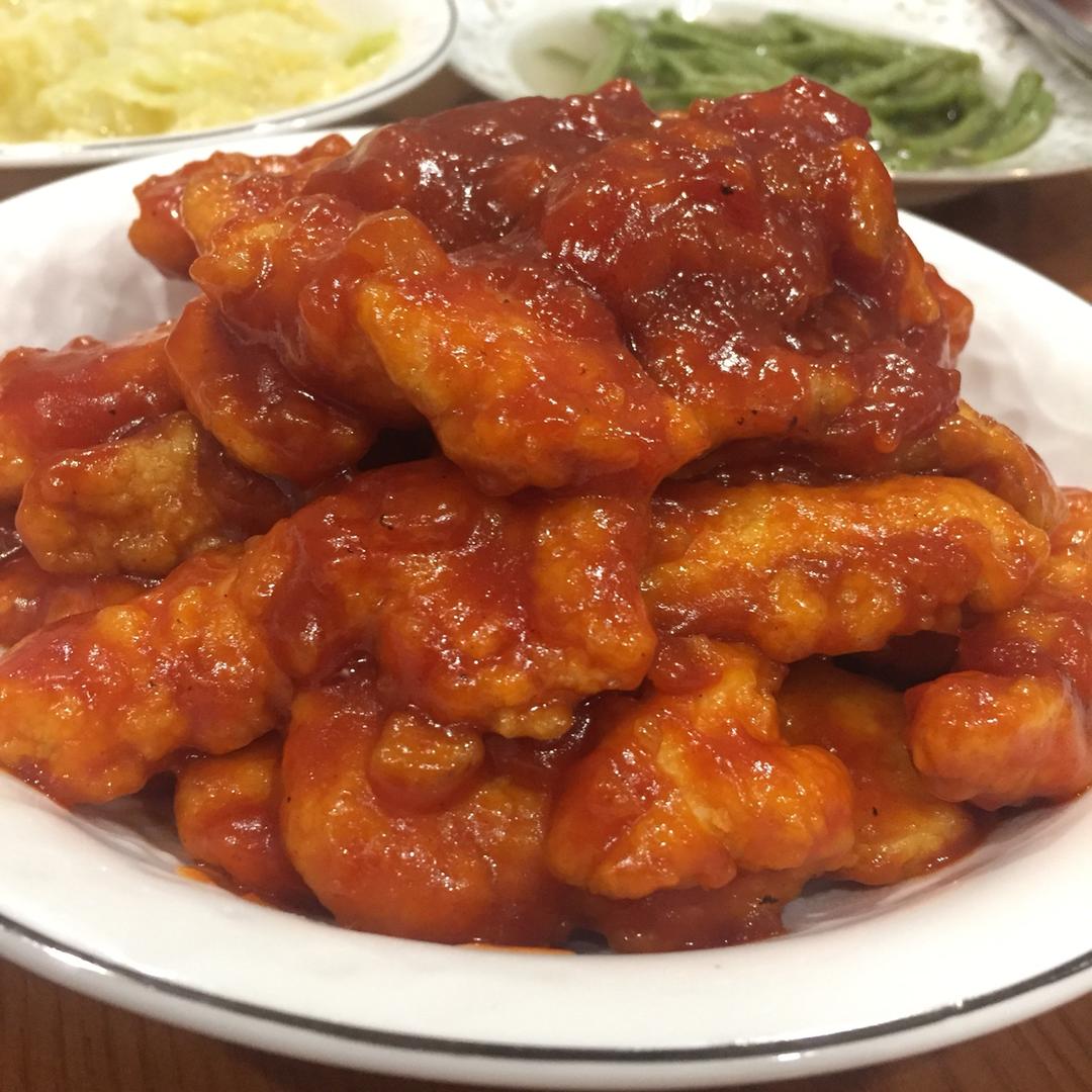 糖醋里脊(鸡胸版)