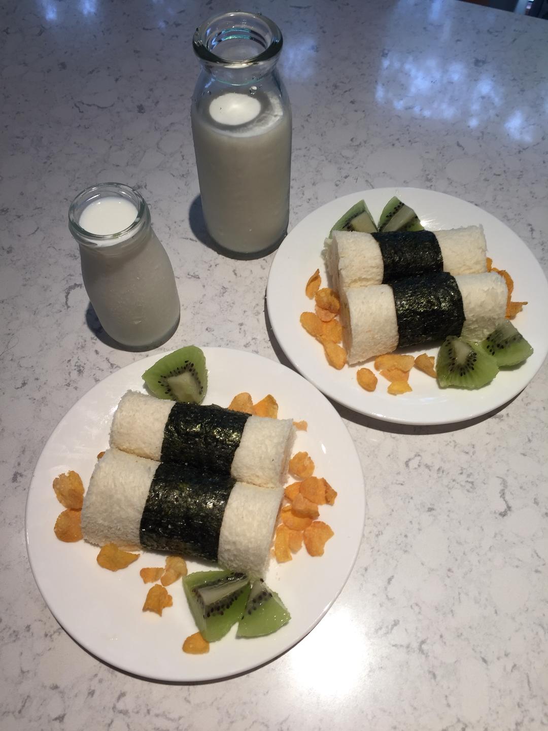 纯奶手撕吐司的做法 步骤1