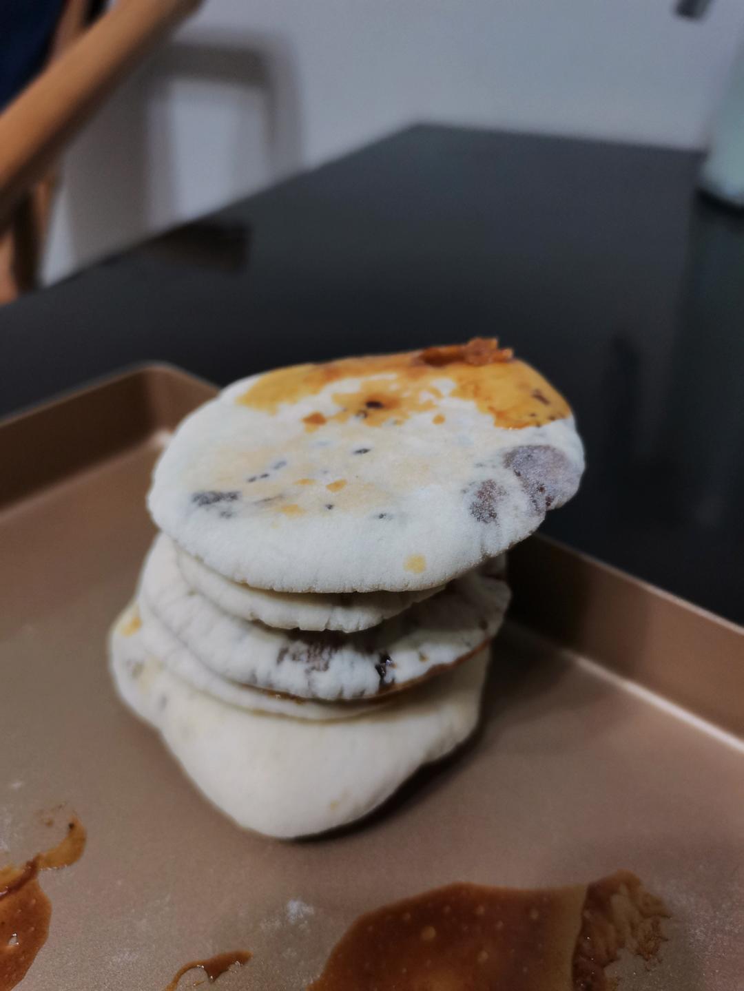 最简版锅盔——红糖锅盔