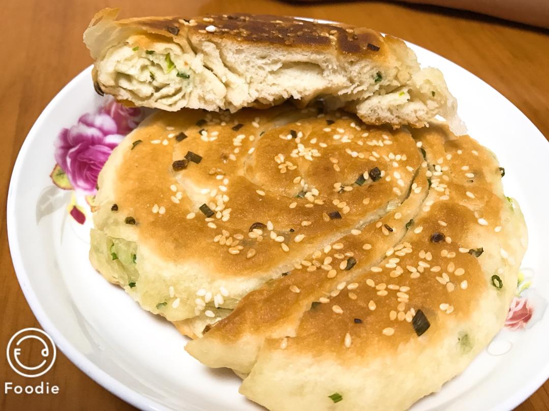 发面葱油酥饼