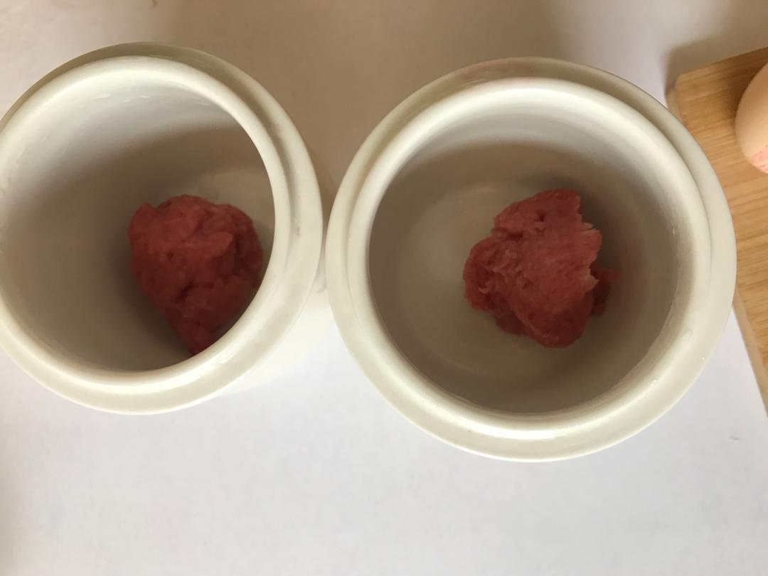 鸡蛋肉饼汤