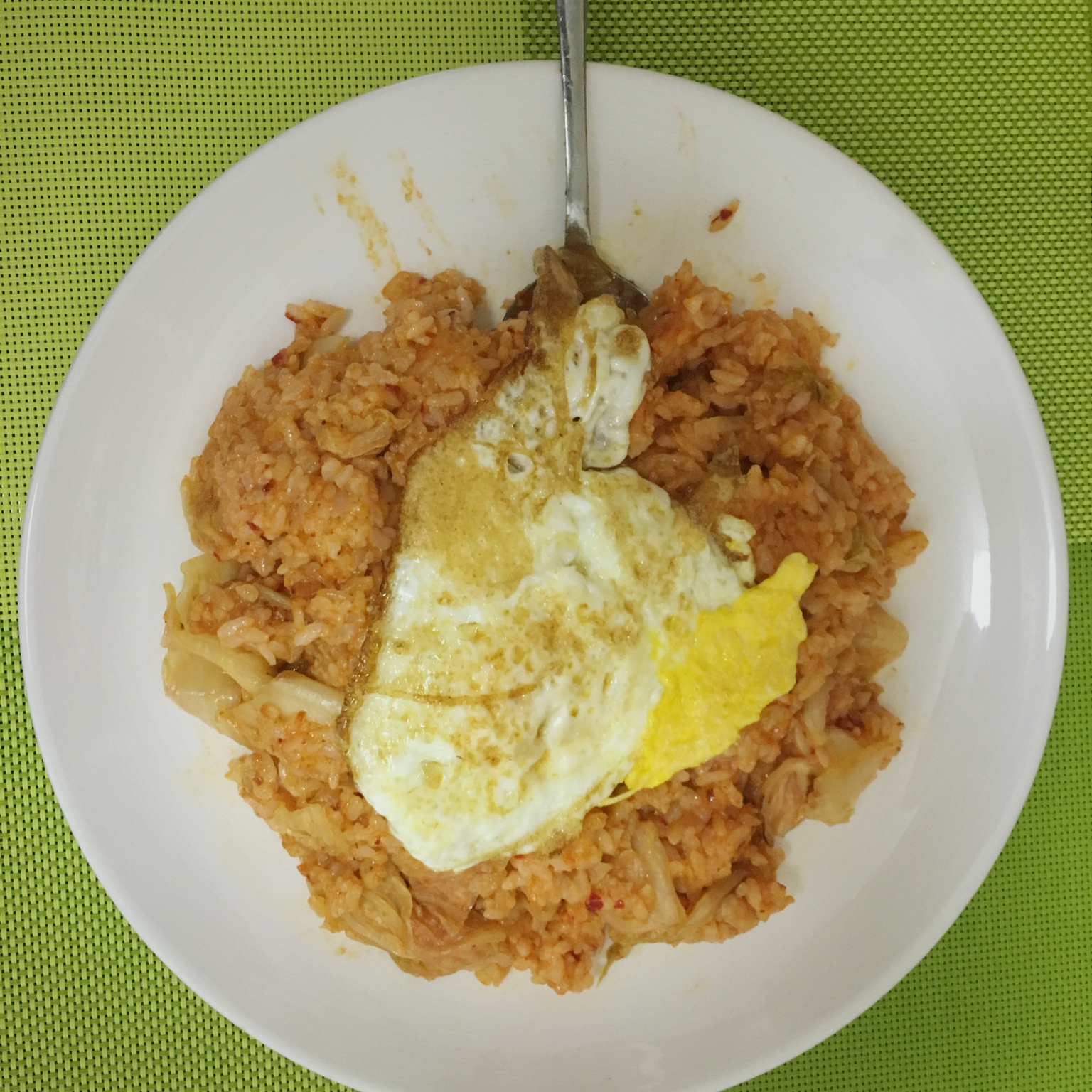 韩式辣白菜炒饭