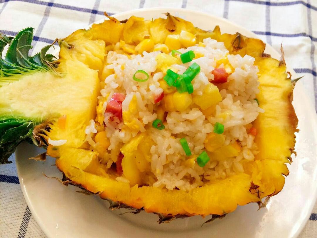 菠萝饭的做法