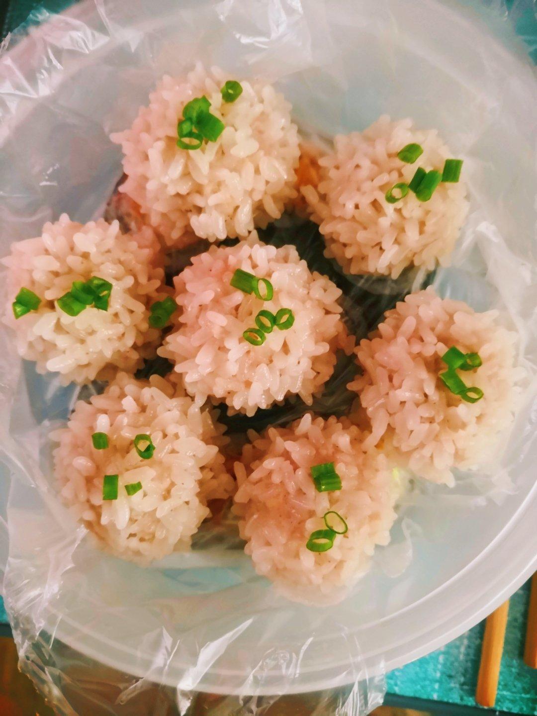 孩子爱吃的珍珠肉丸