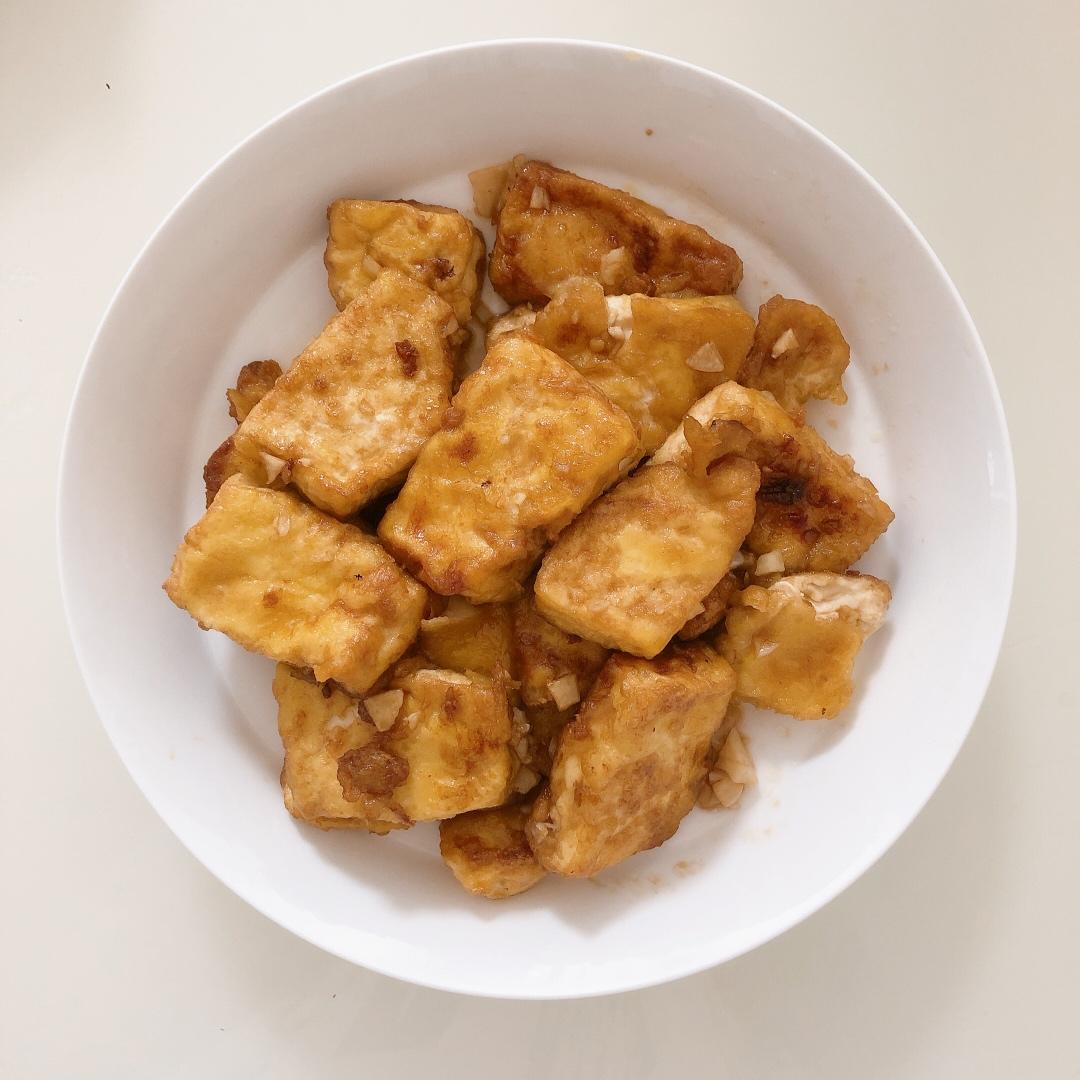 无敌好吃的香煎豆腐