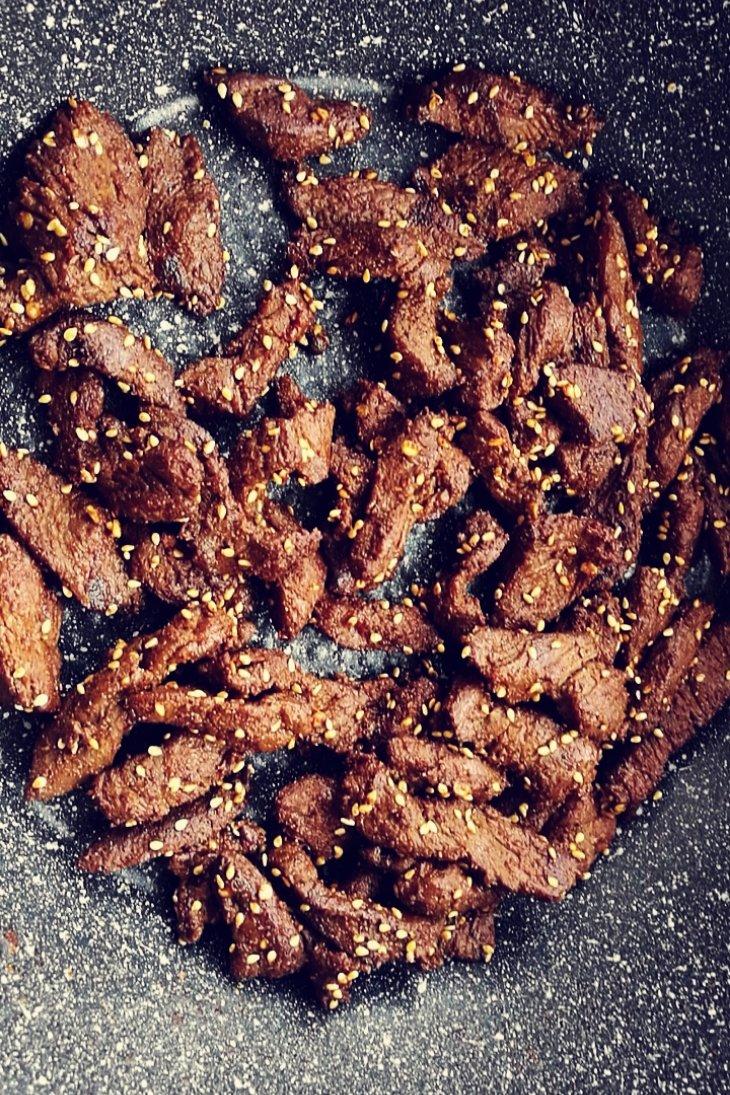 烤牛肉干