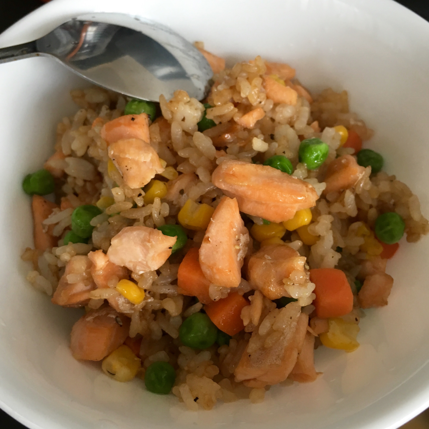 三文鱼炒饭