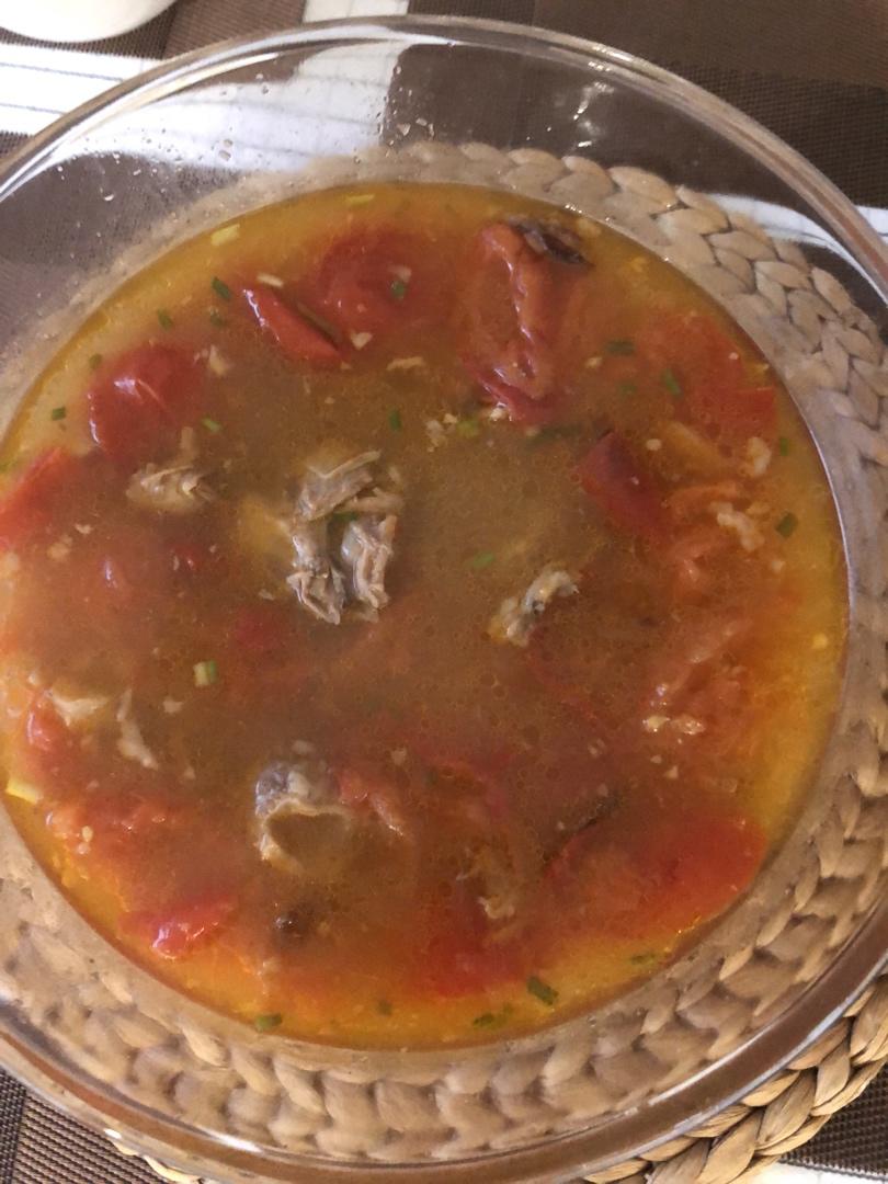 番茄土豆玉米排骨汤